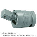 TRUSCO インパクト用ユニバーサルジョイントショートタイプ(凹凸19.0) ( TUN6S ) トラスコ中山(株)