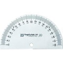 SK プロトラクター No.192 120mm 半円タイプ シルバー仕上 ( PRT192-120S ) 新潟精機(株)