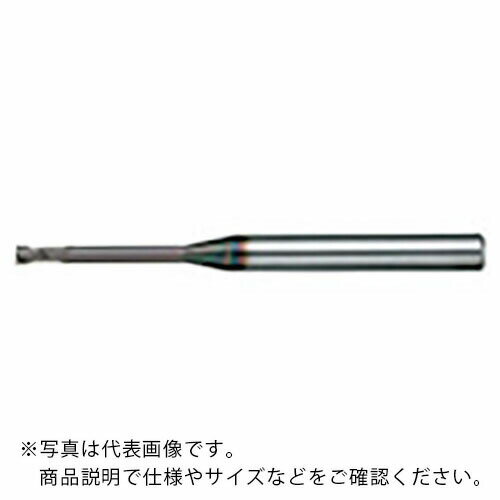 NS ( 日進工具 ) 高硬度用2枚刃ロングネックスクエアエンドミル MHRH230 Φ0.8×8 ( MHRH230 0.8X8 (08-00207-08080) )