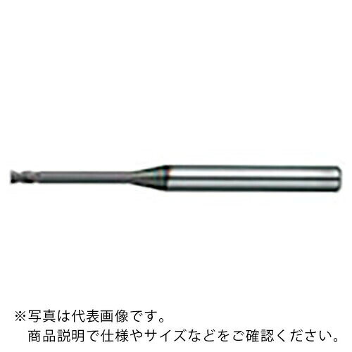 特長：無限コーティングプレミアムの採用により、高硬度鋼の加工に長寿命で加工精度も向上しました。微細加工時の工具剛性がアップしています。用途：被削材:炭素鋼、合金鋼、調質鋼、焼入れ鋼（〜65HRC)。金型及び部品の切削加工。仕様：切削径DC(mm)：1.5最大切込みAPMX(mm)：1.2機能長さLF(mm)：60首下長さLH(mm)：16シャンク径DCON(mm)：4シャンク径(mm)：4刃径(mm)：1.5刃長(mm)：1.2全長(mm)：60首下長(mm)：16全長(L)：50刃長(L)：1.2刃径(D)：1.5シャンク径(d)：4有効長(L1)：16無限コーティングプレミアムネジレ角30°材質／仕上：超微粒子超硬合金　●代表画像について 商品によっては、代表画像を使用している場合がございます。 商品のカラー、サイズなどが異なる商品をイメージ画像として 使用させて頂いている場合がございます。 必ず、商品の品番と仕様をご確認のうえ、ご注文お願いいたいます。 　●北海道・沖縄・離島・一部地域の送料について 別途追加で送料がかかる場合がございます。 送料がかかる場合は、メールにて送料をご連絡させて頂き、 お客様にご了承頂いてからの手配となります。 　●お買上げ明細書の廃止について 当店では、個人情報保護と環境保護の観点から同封を廃止しております。 お買上げ明細書が必要な場合は、備考欄に「お買上げ明細必要」と 記載お願いいたします。 当店からの出荷の場合は、同封にて発送させて頂きます。 （※メーカー直送の場合は、PDFデータをメールさせて頂きます。） 　注意事項 ※商品名に【2個セット】等、数量の明記がない場合は1個での販売となります。