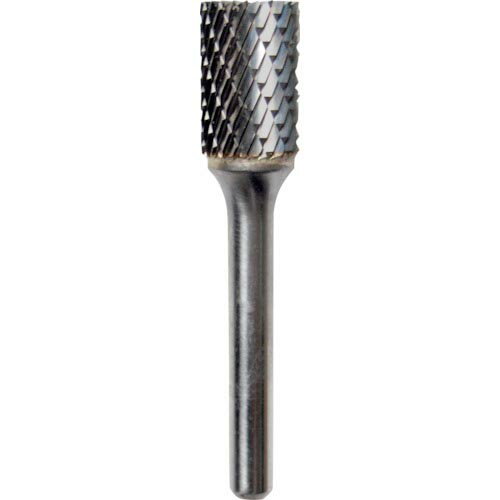 NRS 超硬バー 円筒刃付dカット 刃径12×刃長19×軸径6×軸長46 ロー付 ( TCBT1702D ) ニューレジストン(株)