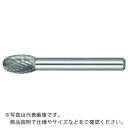 【SALE価格】TRUSCO 超硬バー タマゴ型 Φ6X刃長9.5X軸6 アルミカット ( TA6C060 ) トラスコ中山(株)