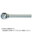 【SALE価格】TRUSCO 超硬バー 球型 Φ16X刃長14X軸6 アルミカット ( TA8C160 ) トラスコ中山(株)