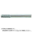 【SALE価格】TRUSCO 超硬バー 先丸円筒型 Φ3X刃長12.7X軸6 シングルカット ( TB2C030S ) トラスコ中山(株)