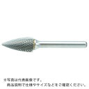 【SALE価格】TRUSCO 超硬バー トンガリ型 Φ16X刃長25X軸6 シングルカット ( TB4C160S ) トラスコ中山(株)
