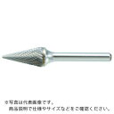 【SALE価格】TRUSCO 超硬バー テーパー型 Φ16X刃長25X軸6 シングルカット ( TB5C160S ) トラスコ中山(株)
