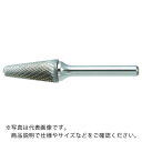 【SALE価格】TRUSCO 超硬バー テーパー先丸型 Φ19X刃長38X軸6 シングルカット ( TB7C190S ) トラスコ中山(株)
