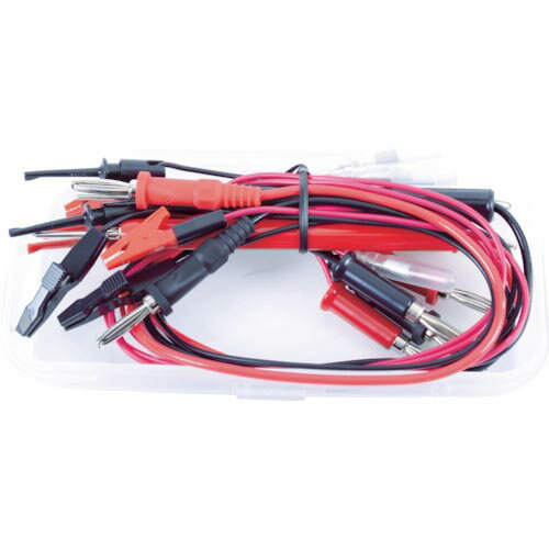 テイシン テストリードセット 40cm (1S(袋)=12本入) ( TLA-210 ) テイシン電機(株)