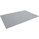 TRUSCO ジャバラマットスリム 600X900mm ライトグレー ( TNS-6090LG ) トラスコ中山(株)