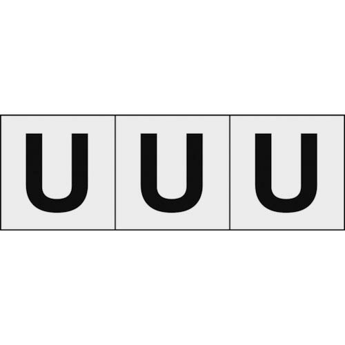 TRUSCO ե٥åȥƥå 3030 U Ʃ/ʸ 3 ( TSN-30-U-TM ) ȥ饹滳()