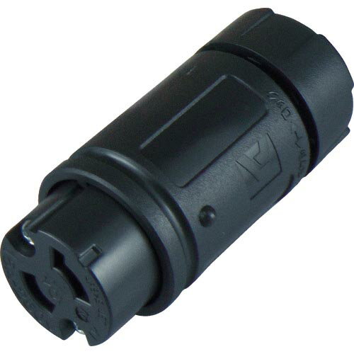 アメリカン電機 引掛形 ナイロンコネクタボディ 2P15A250V ( 2124N )