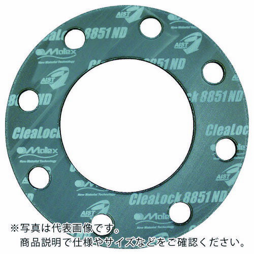 Matex 蒸気用高密度膨張黒鉛ガスケット 100A×厚さ3mm ( 8851ND-3.0-FF-10K-100A ) ジャパンマテックス(株)