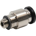 PISCO チューブフィッティング 六角穴付ストレート チューブ6 接続口径M6×1 ( POC6-M6 ) (株)日本ピスコ