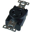 アメリカン電機 引掛形 埋込コンセント 接地3P20A480V ( 4240-L16 ) アメリカン電機(株)