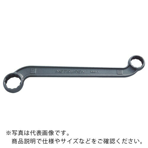 特長：型打鍛造製ですので、強靭で軽量です。柄に対して口が水平に45°の角度がついているので、狭い場所の作業に最適です。口の形状が2重六角の12角になっており、ボルト、ナットが外れにくく安全に使用できます。仕様：対辺寸法(mm)：30×32全長(mm)：402　●代表画像について 商品によっては、代表画像を使用している場合がございます。 商品のカラー、サイズなどが異なる商品をイメージ画像として 使用させて頂いている場合がございます。 必ず、商品の品番と仕様をご確認のうえ、ご注文お願いいたいます。 　●北海道・沖縄・離島・一部地域の送料について 別途追加で送料がかかる場合がございます。 送料がかかる場合は、メールにて送料をご連絡させて頂き、 お客様にご了承頂いてからの手配となります。 　●お買上げ明細書の廃止について 当店では、個人情報保護と環境保護の観点から同封を廃止しております。 お買上げ明細書が必要な場合は、備考欄に「お買上げ明細必要」と 記載お願いいたします。 当店からの出荷の場合は、同封にて発送させて頂きます。 （※メーカー直送の場合は、PDFデータをメールさせて頂きます。） 　注意事項 ※商品名に【2個セット】等、数量の明記がない場合は1個での販売となります。
