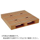 NPC プラスチックパレットZD-1111E 片面ニ方差し ライトグリーン ( ZD-1111E-LG ) 日本プラパレット(株) 【メーカー取寄】
