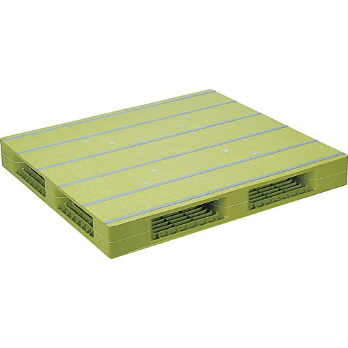 【SALE価格】NPC プラスチックパレット ZFR-1211E 両面四方差し ライトグリーン ( ZFR-1211E-LG ) 日本プラパレット(株) 【メーカー取寄】