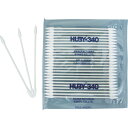 HUBY 3インチ 工業用綿棒(先端コーン型/シャープポイントスリム) (50000本入) ( BB-003 ) (株)クリーンクロス