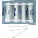 HUBY 3インチ 工業用綿棒(先端コーン型) (25000本入) ( CA-003 ) (株)クリーンクロス