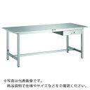 TRUSCO SW3型オールステンレス作業台 1200X600 1段引出付 ( SW3-1260SD1 ) トラスコ中山(株)