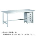 TRUSCO SW3型オールステンレス作業台 キャビネットワゴンA型付 ( SW3-1275SWA ) トラスコ中山(株)