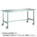 【SALE価格】TRUSCO SW3型オールステンレス作業台 Φ100SUS金具車輪付 ( SW3-1560CS100 ) トラスコ中山(株)(4)