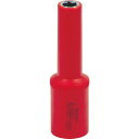 Tech-EV 絶縁ソケット 3/8 ディープ 6角 対辺寸法8mm ( OLC652008SA ) スナップオン・ツールズ(株)