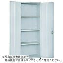TRUSCO 軽中量棚150型 両開扉付棚900×300×H1800 5段 ( TLA63K-25DH ) トラスコ中山(株)