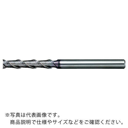 特長：無限コーティングプレミアムの採用により、ステンレス鋼・チタン合金などの耐熱合金に対応します。剛性を高めた設計で、溝加工でのびびりと倒れを最小限に抑制しています。用途：被削材:ステンレス鋼、チタン合金、プリハードン鋼、超耐熱合金。仕様：切削径DC(mm)：3最大切込みAPMX(mm)：15機能長さLF(mm)：55シャンク径DCON(mm)：6コーティング：無限コーティングプレミアムシャンク径(mm)：6刃径(mm)：3刃長(mm)：15全長(mm)：55表面処理：無限コーティングプレミアム材質／仕上：超微粒子超硬合金　●代表画像について 商品によっては、代表画像を使用している場合がございます。 商品のカラー、サイズなどが異なる商品をイメージ画像として 使用させて頂いている場合がございます。 必ず、商品の品番と仕様をご確認のうえ、ご注文お願いいたいます。 　●北海道・沖縄・離島・一部地域の送料について 別途追加で送料がかかる場合がございます。 送料がかかる場合は、メールにて送料をご連絡させて頂き、 お客様にご了承頂いてからの手配となります。 　●お買上げ明細書の廃止について 当店では、個人情報保護と環境保護の観点から同封を廃止しております。 お買上げ明細書が必要な場合は、備考欄に「お買上げ明細必要」と 記載お願いいたします。 当店からの出荷の場合は、同封にて発送させて頂きます。 （※メーカー直送の場合は、PDFデータをメールさせて頂きます。） 　注意事項 ※商品名に【2個セット】等、数量の明記がない場合は1個での販売となります。