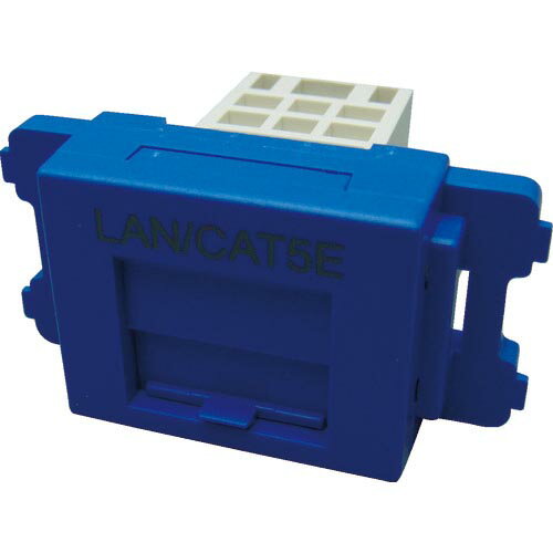 【SALE価格】PANDUIT カテゴリ5EJISプレート用ジャックキット 青 ( JAOSSP58BU ) パンドウイットコーポレーション