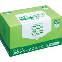 クレシア カウンタークロス 薄手タイプ グリーン ( 65412 ) 日本製紙クレシア(株)