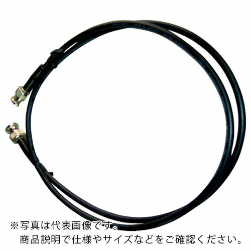 テイシン ( テイシン電機 ) 電機 BNC付同軸ケーブル5.0m BNCプラグ両端付 ( CCA7050A )