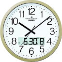 【SALE価格】カシオ 電波掛け時計 直径380mm ( IC-4100J-9JF ) カシオ計算機(株)