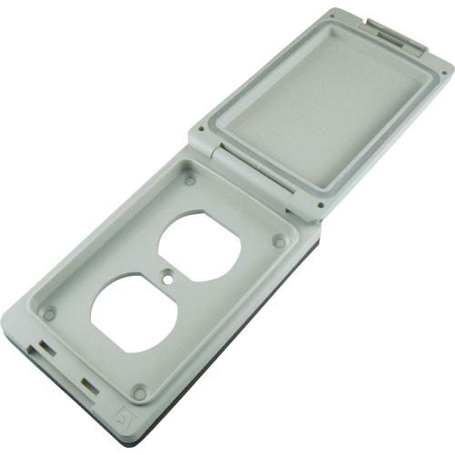 アメリカン電機 防じん・防水形シーロックプレ-ト 複式1ケ用 ( SLP1000 ) アメリカン電機(株)