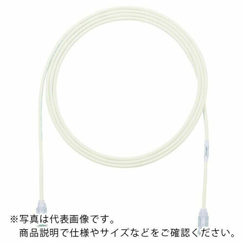 PANDUIT カテゴリ6細径パッチコード 20m オフホワイト ( UTP28SP20M ) パン