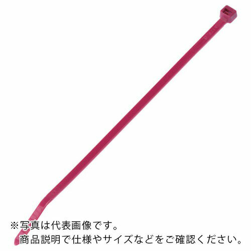 PANDUIT ナイロン結束バンド 赤 (100本入) ( PLT1.5I-C2 ) パンドウイットコーポレーション