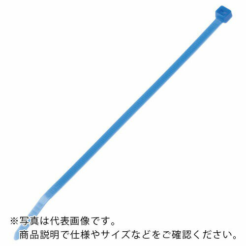 PANDUIT ナイロン結束バンド 青 (100本入) ( PLT1M-C6 ) パンドウイットコーポレーション