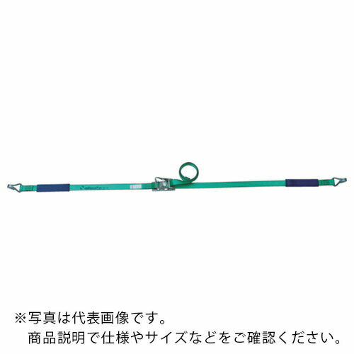 allsafe ベルト荷締機 ラチェット式ナローフック仕様(中荷重) ( R3N14 ) オールセーフ(株)