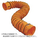 TRUSCO フレキシブルダクト ファスナー接続タイプ Φ230X5m ( TFD-230FA ) トラスコ中山(株)