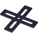 【SALE価格】TRUSCO ジョイント金具24型フラットクロ寸法105×100 ( TK24-FX4B ) トラスコ中山(株)