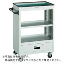 【SALE価格】TRUSCO ツールワゴン 600X400 深型1引出付 ヤンググリーン ( NTS-601-YG ) トラスコ中山(株)