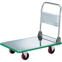 【SALE価格】TRUSCO オールSUS製運搬車 折りたたみ式 915×615 省音ウレタン車 ( SUS-301NU ) トラスコ中山(株)