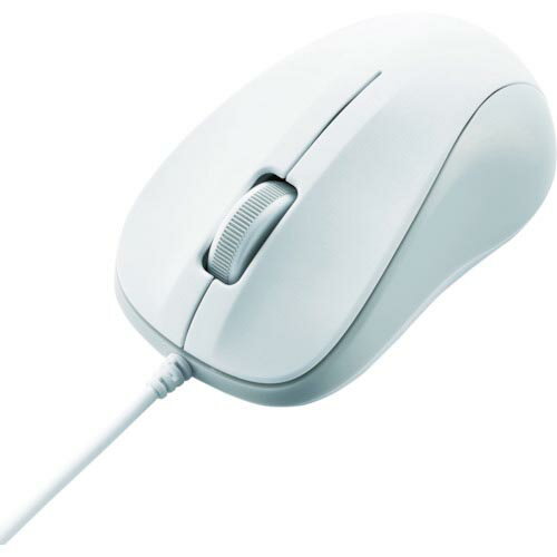 【SALE価格】エレコム　USB光学式マウス　（Sサイズ）　ホワイト M-K5URWH/RS ( MK5URWHRS ) エレコム（株）