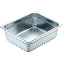 SUGICO 18-8スーパーデラックスパン 1/2サイズ 325×265×100 ( SH-1524SW ) スギコ産業(株)