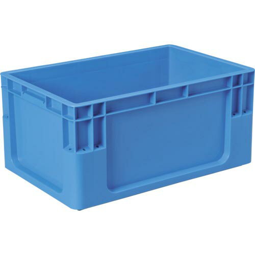 DIC C型コンテナ C-1 ボックス型 外寸:W589×D389×H280 青 ( C-1 B ) DICプラスチック(株) 容器資材営業部(4)