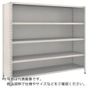 TRUSCO スチールラック 軽量棚背板・側板付 W1800XD450X1500 5段 ネオグレー 56X-25 NG(ネオグレー) ( 56X25 ) トラス...