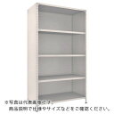 TRUSCO スチールラック 軽量棚背板・側板付 W1200XD600X2100 5段 ネオグレー 74W-25 NG(ネオグレー) ( 74W25 ) トラス...