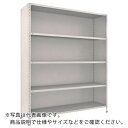 TRUSCO スチールラック 軽量棚背板・側板付 W1800XD450X2100 5段 ネオグレー 76X-25 NG(ネオグレー) ( 76X25 ) トラス...