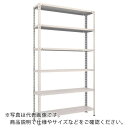 TRUSCO スチールラック 軽量棚 中棚ボルトレス型1200X300X2100 6段 ネオグレー ( L74V-16 NG(ネオグレー) ) トラスコ中山(株)