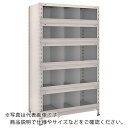 TRUSCO スチールラック 軽量棚 縦仕切前当付 875X450X1500 3列5段 ネオグレー ( 53X-56 NG(ネオグレー) ) トラスコ中山(株)